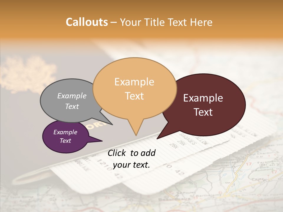 White Background Elder Assist PowerPoint Template