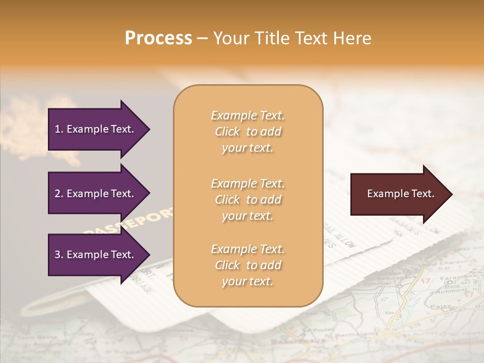 White Background Elder Assist PowerPoint Template