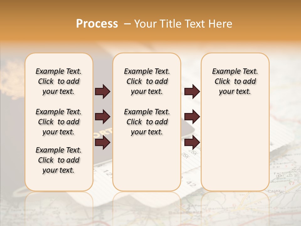 White Background Elder Assist PowerPoint Template
