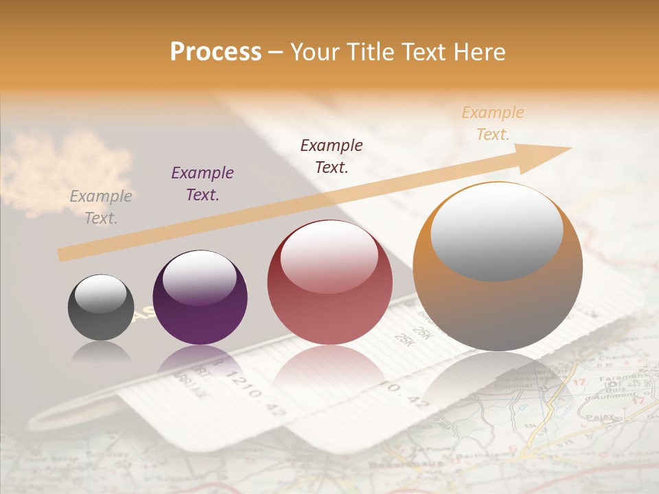 White Background Elder Assist PowerPoint Template