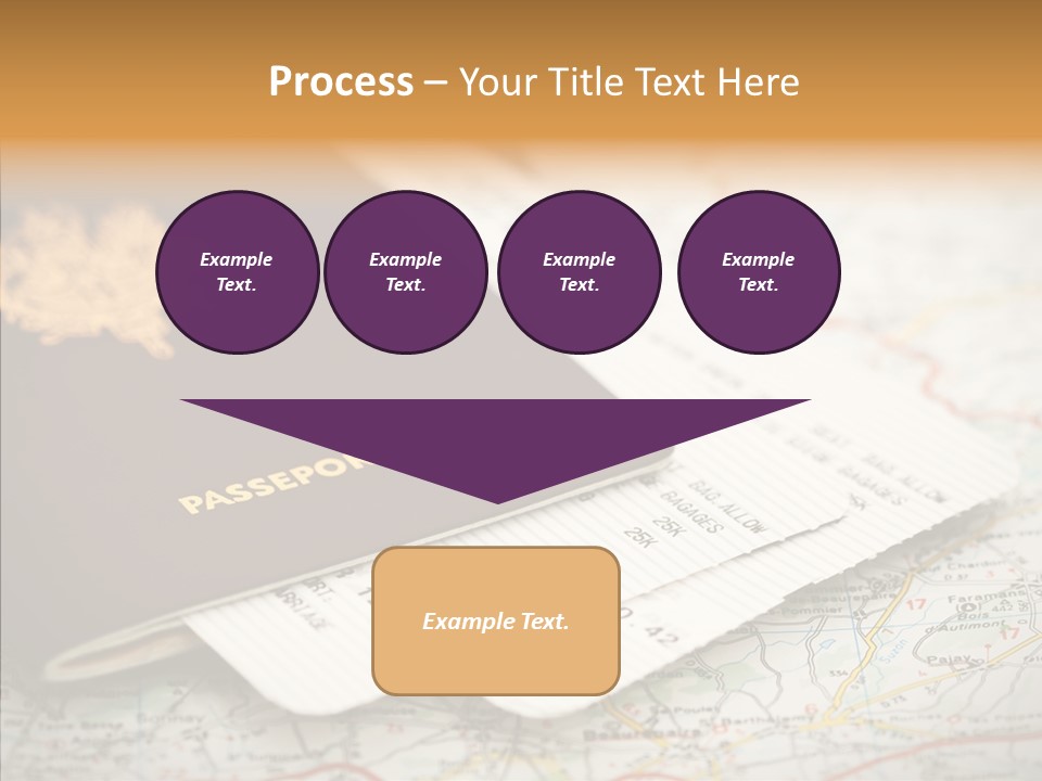 White Background Elder Assist PowerPoint Template