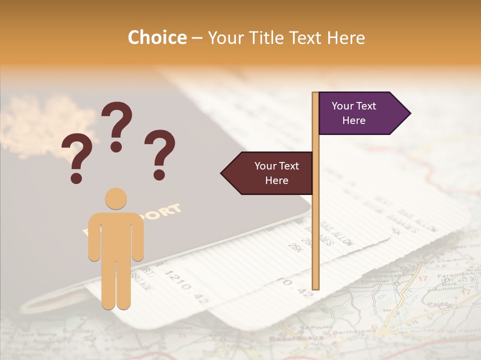 White Background Elder Assist PowerPoint Template