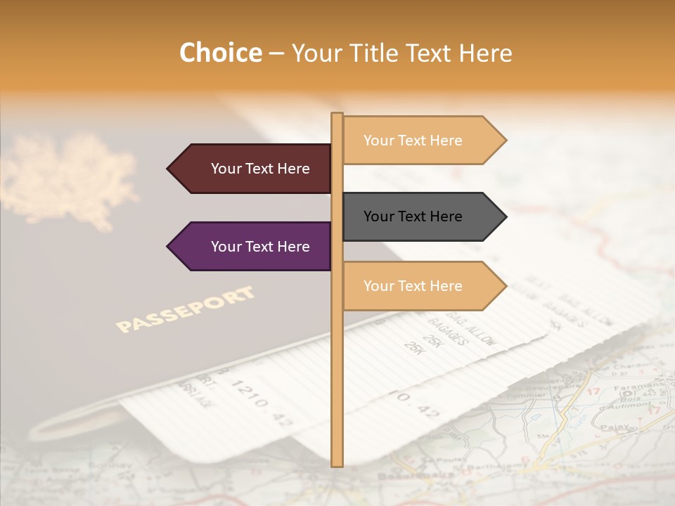 White Background Elder Assist PowerPoint Template