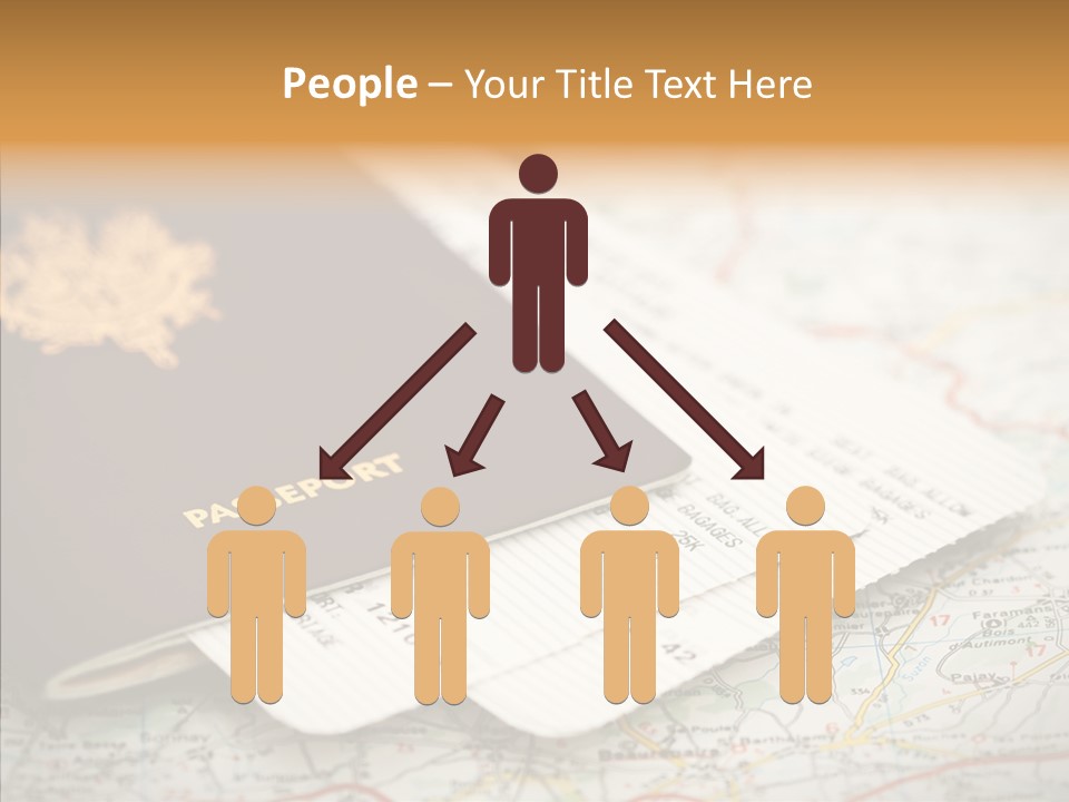 White Background Elder Assist PowerPoint Template