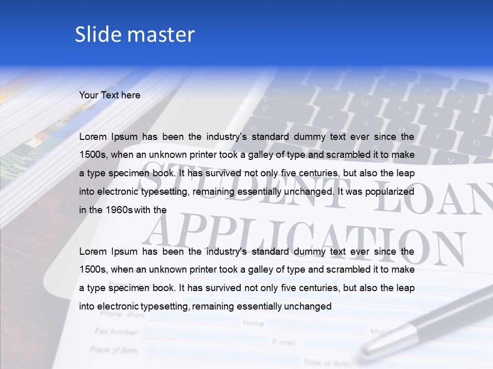 Adult Elder Two PowerPoint Template