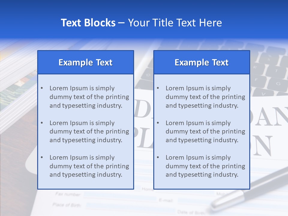 Adult Elder Two PowerPoint Template