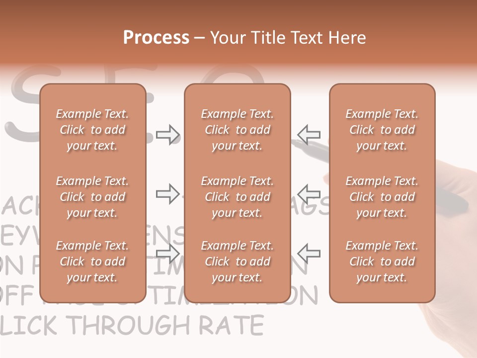 Female Helping Hand White PowerPoint Template