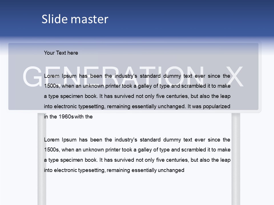 Hand Aging Elder PowerPoint Template