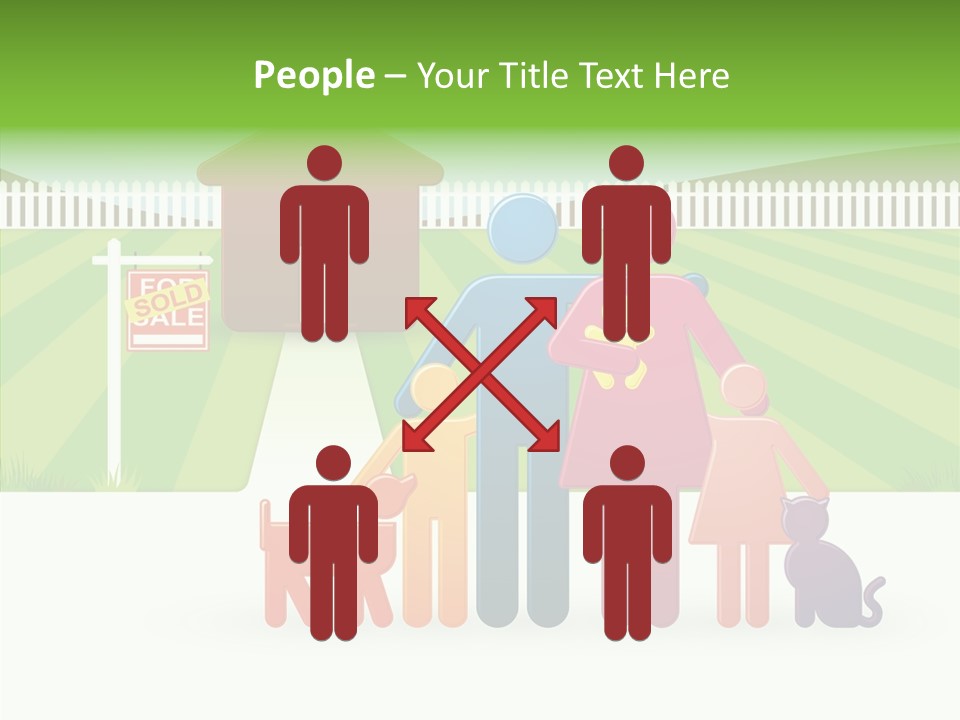 White Old Senior PowerPoint Template