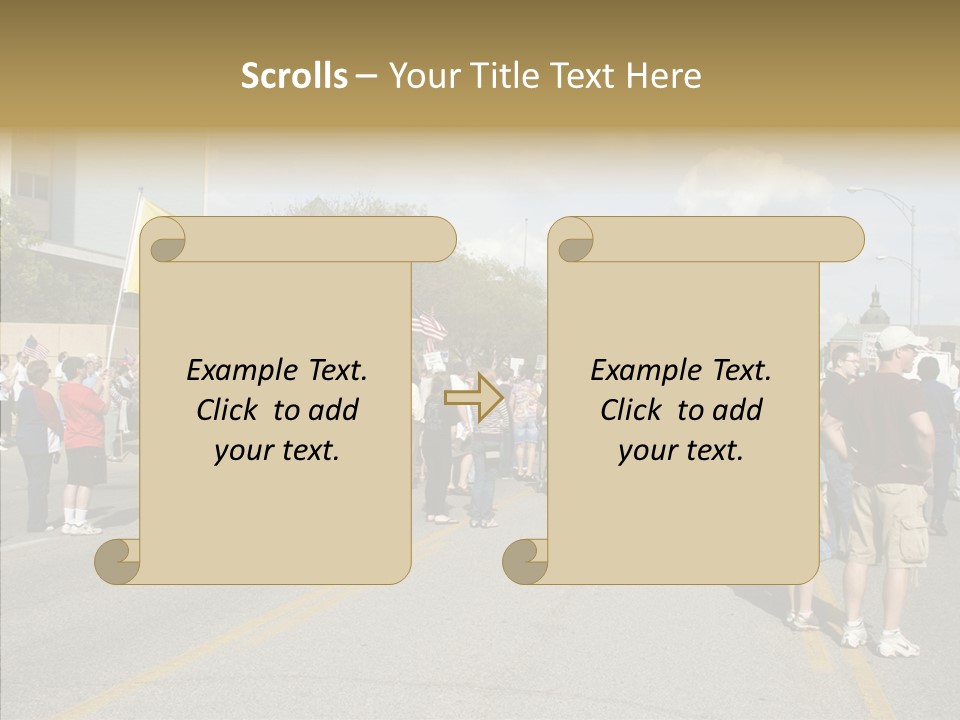 Young Women Help PowerPoint Template