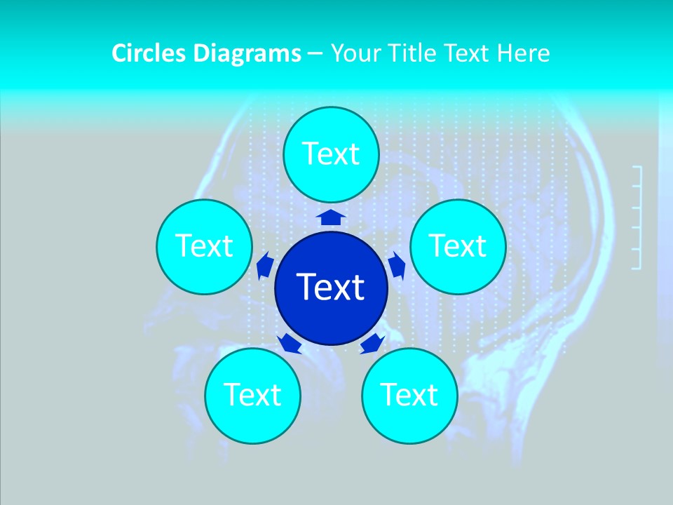 Care Grandmother Sharing PowerPoint Template