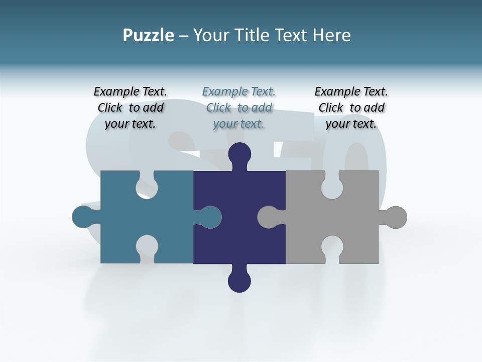 White Aging Finger PowerPoint Template