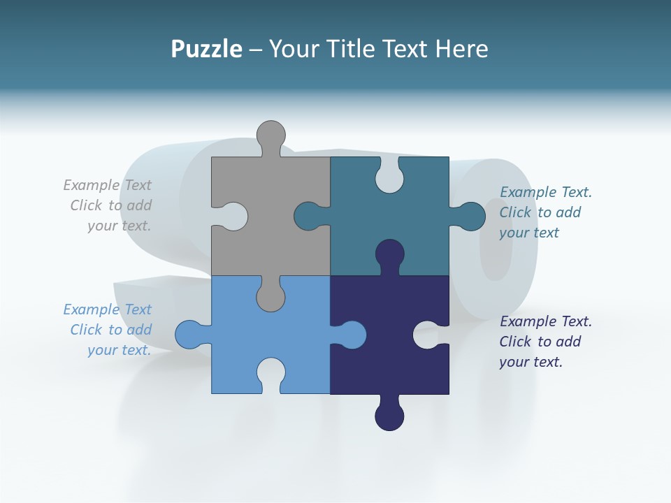 White Aging Finger PowerPoint Template