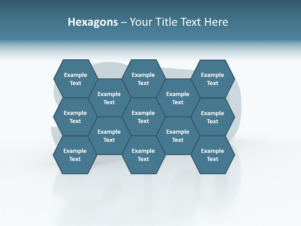 White Aging Finger PowerPoint Template