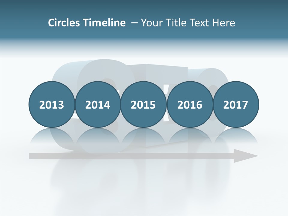 White Aging Finger PowerPoint Template