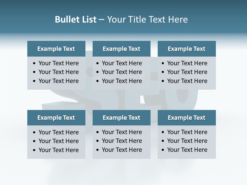 White Aging Finger PowerPoint Template