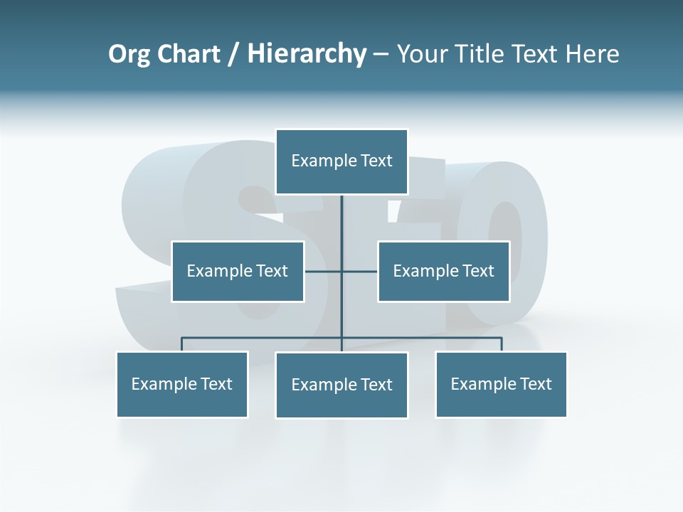 White Aging Finger PowerPoint Template