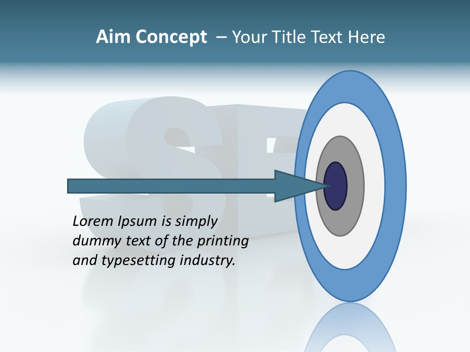 White Aging Finger PowerPoint Template