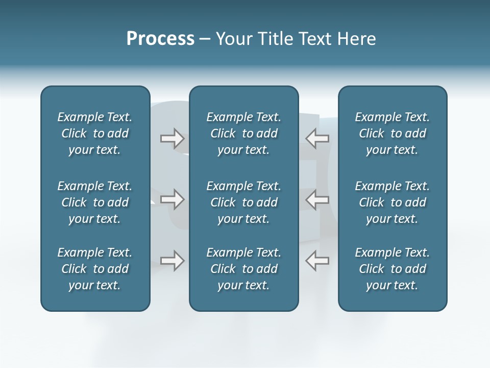 White Aging Finger PowerPoint Template