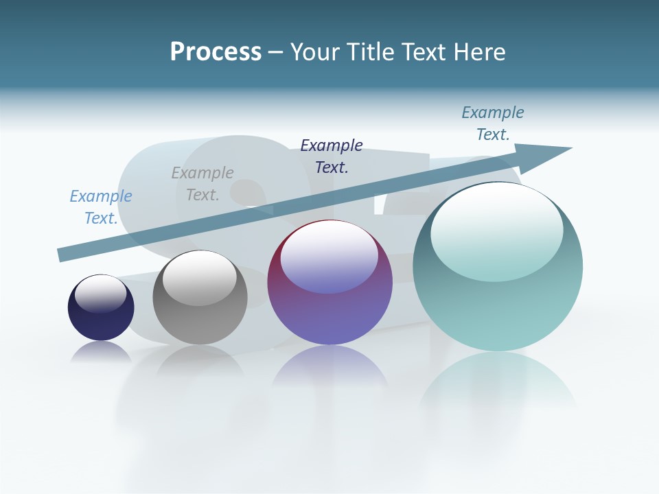 White Aging Finger PowerPoint Template