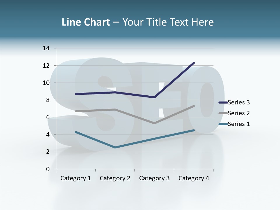 White Aging Finger PowerPoint Template