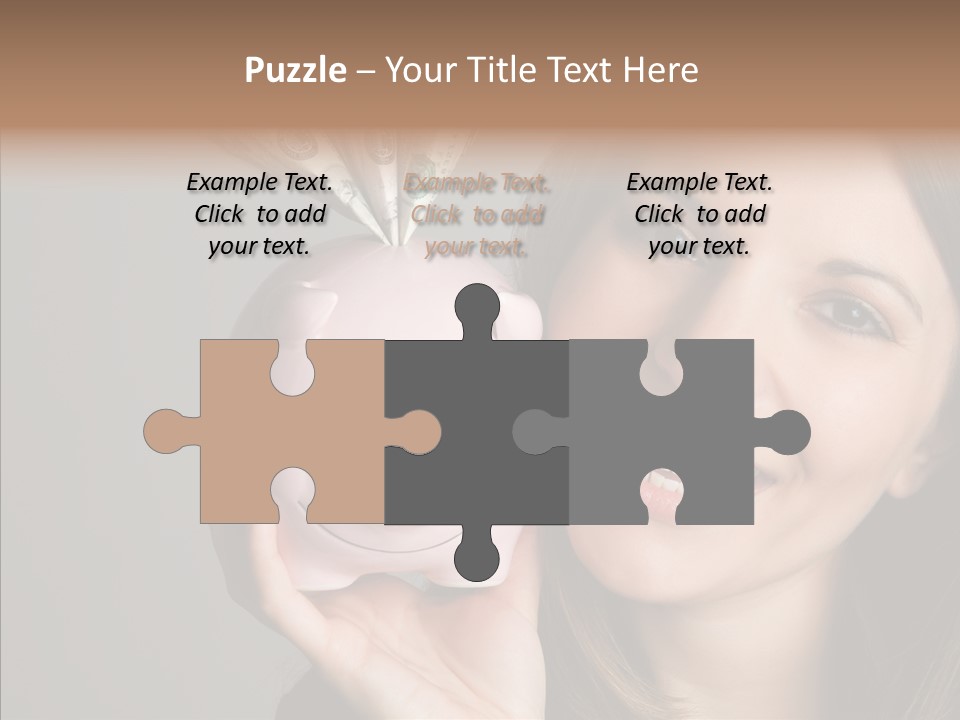 Togetherness  Closeup PowerPoint Template