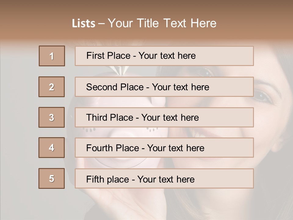 Togetherness  Closeup PowerPoint Template
