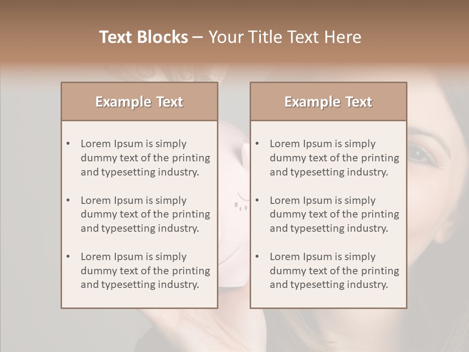 Togetherness  Closeup PowerPoint Template