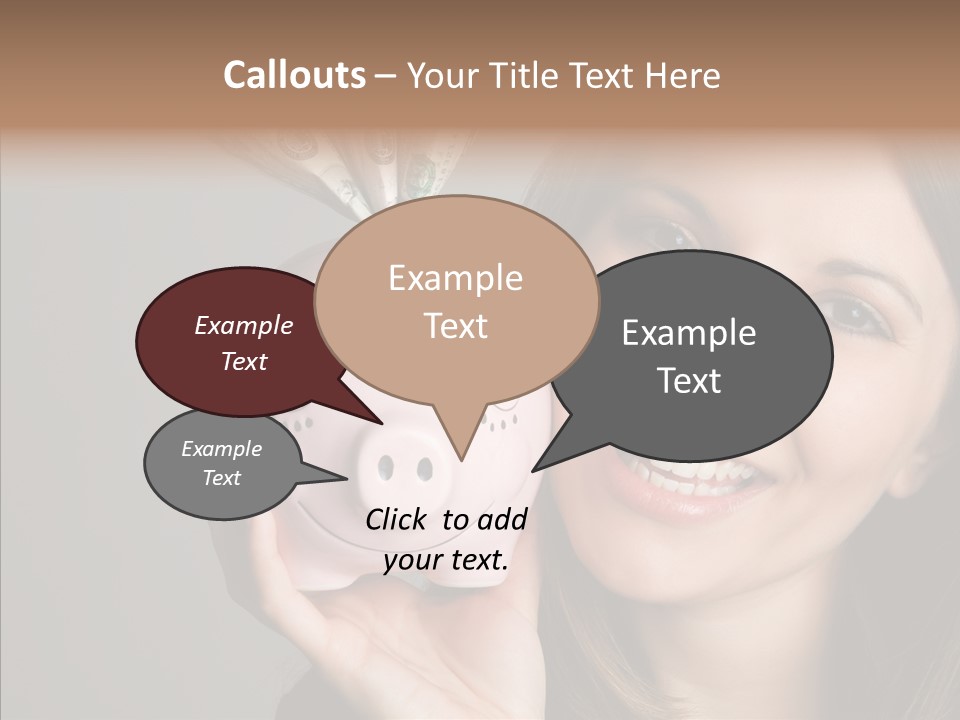 Togetherness  Closeup PowerPoint Template