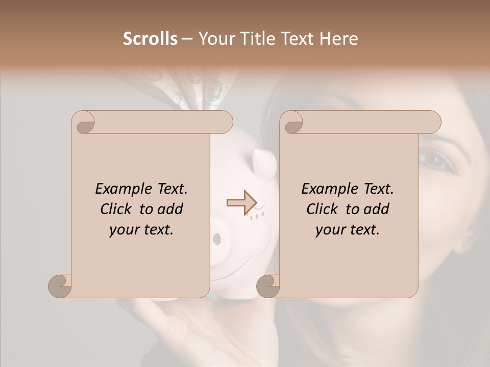 Togetherness  Closeup PowerPoint Template