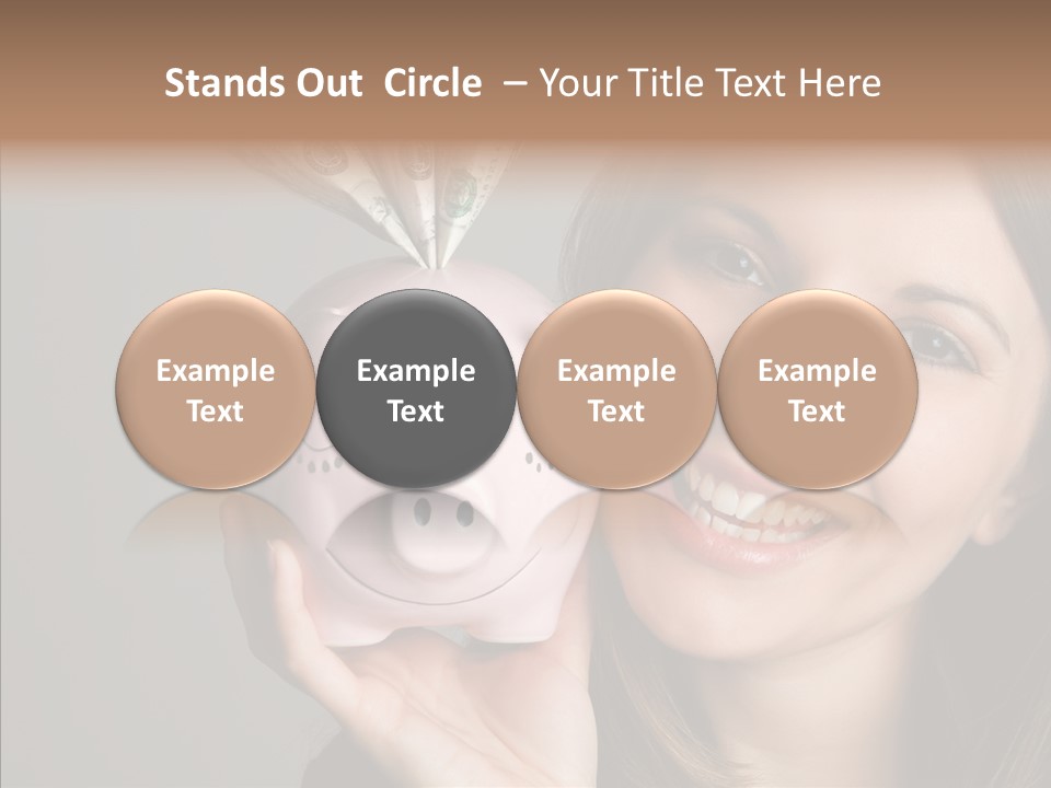 Togetherness  Closeup PowerPoint Template