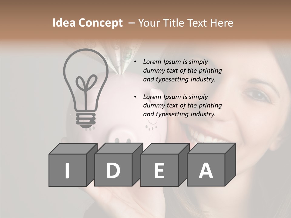 Togetherness  Closeup PowerPoint Template