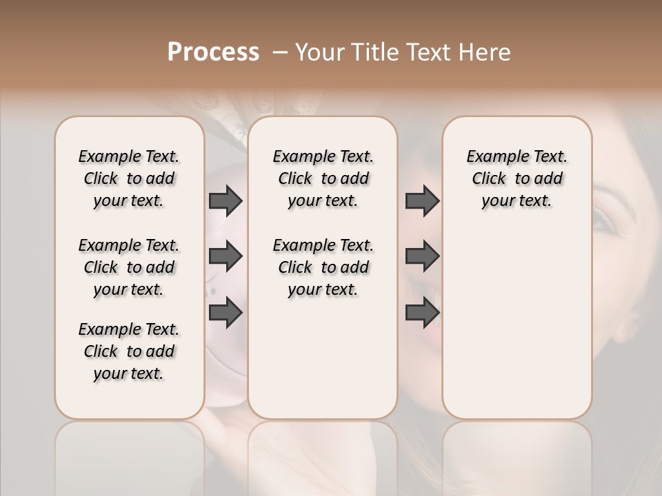 Togetherness  Closeup PowerPoint Template