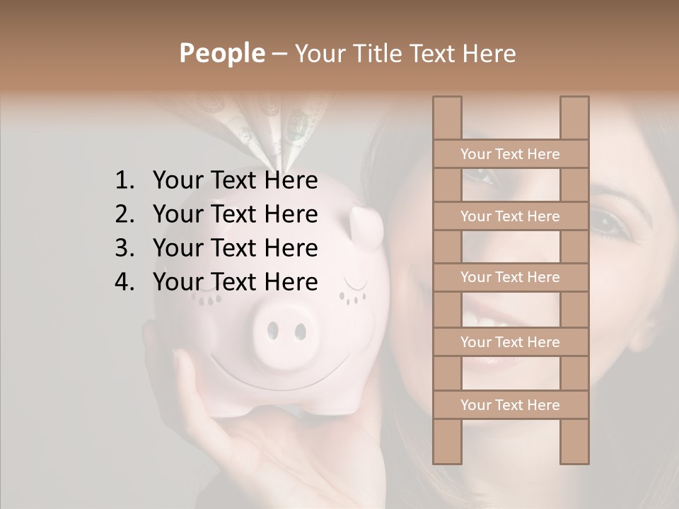 Togetherness  Closeup PowerPoint Template