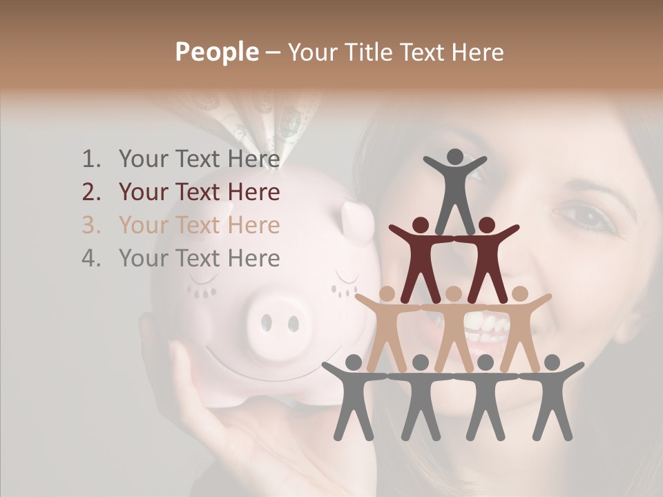 Togetherness  Closeup PowerPoint Template