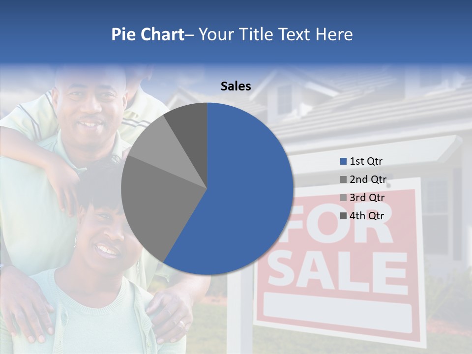 Touching Closeup Elder PowerPoint Template
