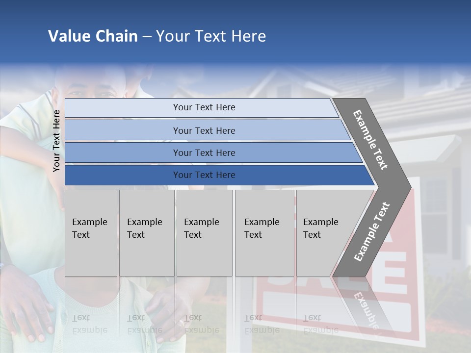 Touching Closeup Elder PowerPoint Template