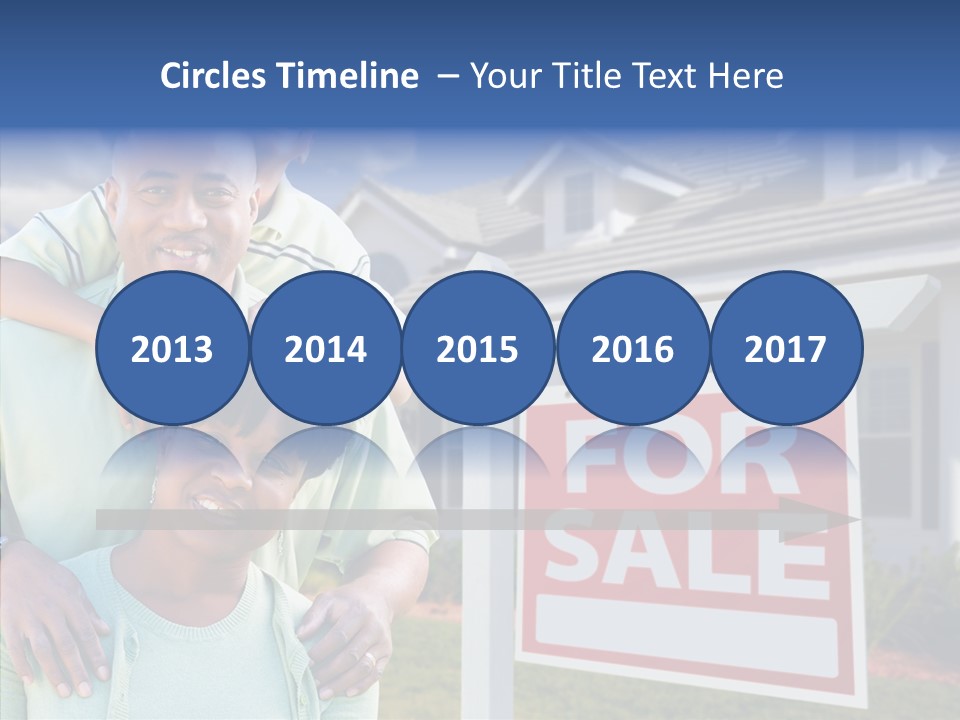 Touching Closeup Elder PowerPoint Template