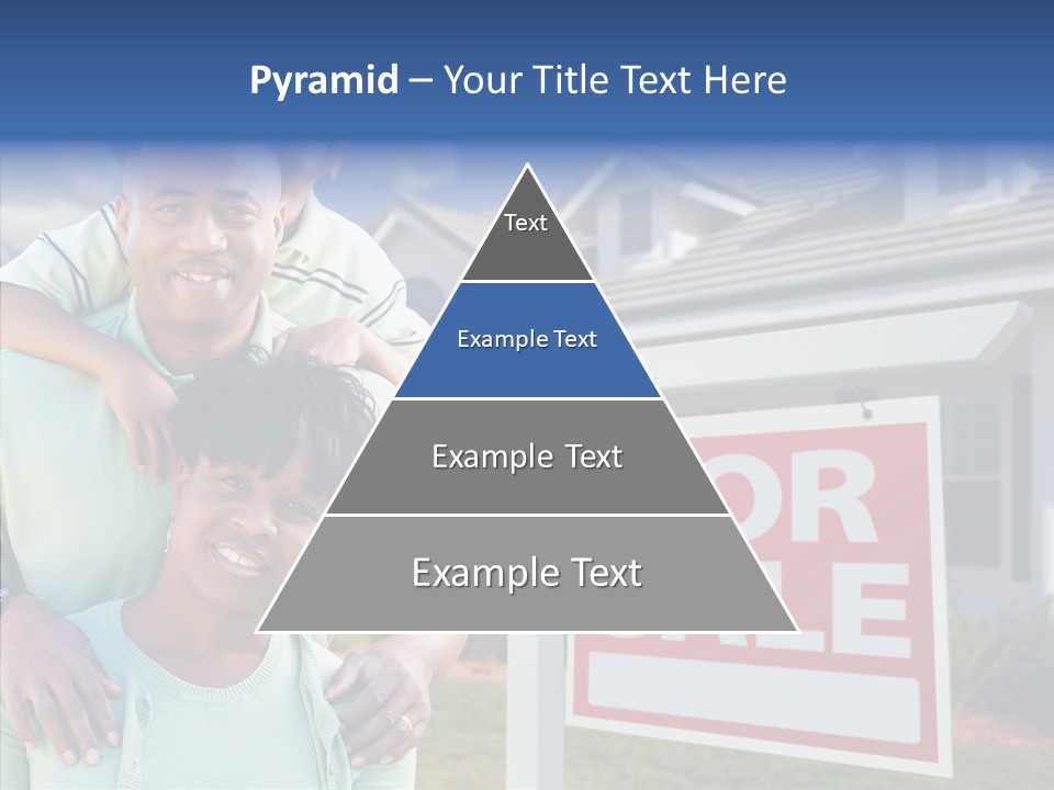 Touching Closeup Elder PowerPoint Template
