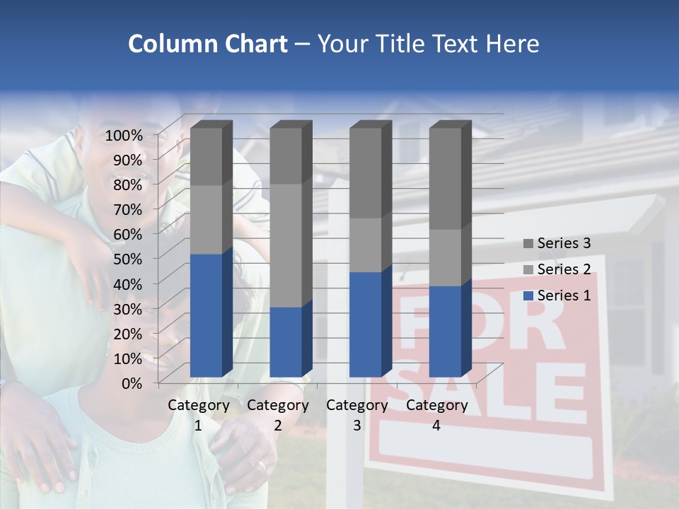 Touching Closeup Elder PowerPoint Template