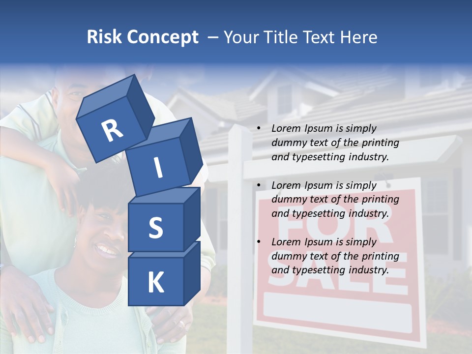 Touching Closeup Elder PowerPoint Template