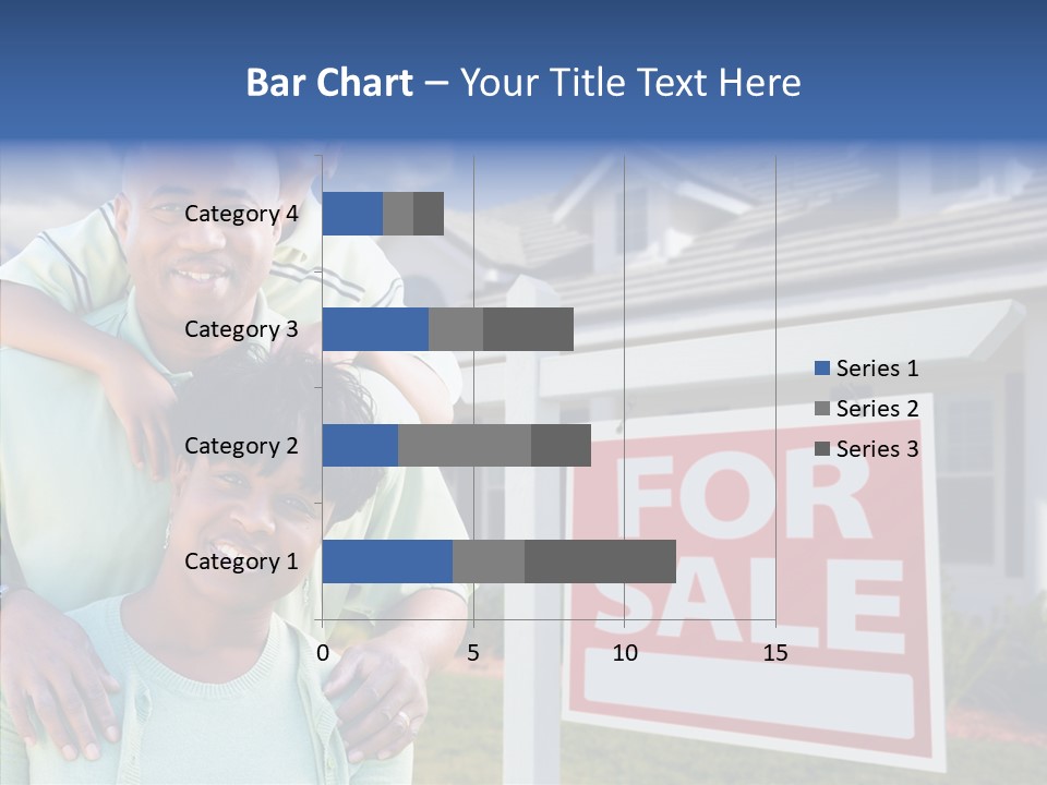 Touching Closeup Elder PowerPoint Template