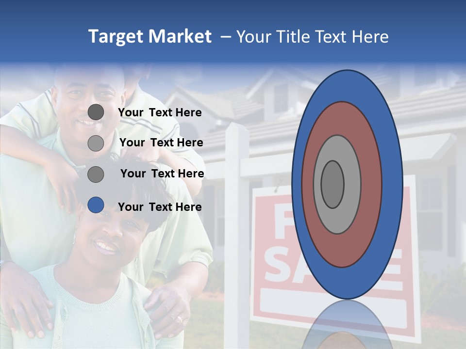 Touching Closeup Elder PowerPoint Template