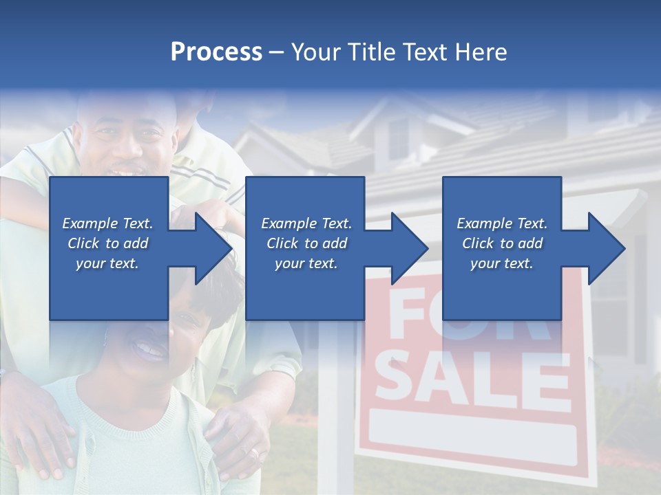 Touching Closeup Elder PowerPoint Template