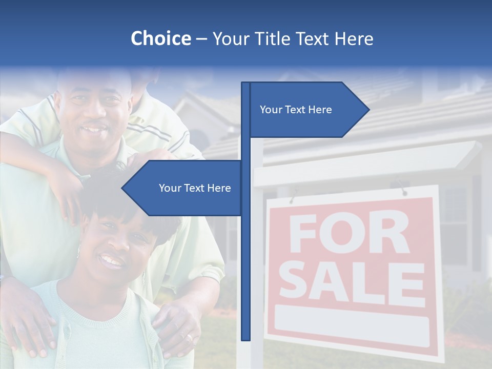 Touching Closeup Elder PowerPoint Template