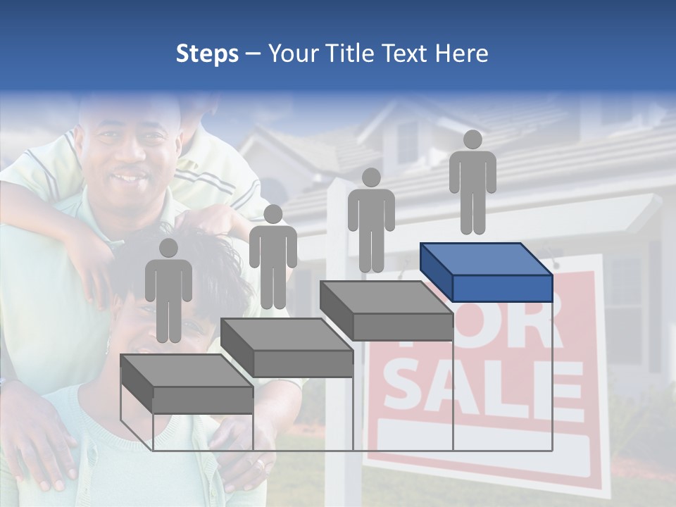 Touching Closeup Elder PowerPoint Template