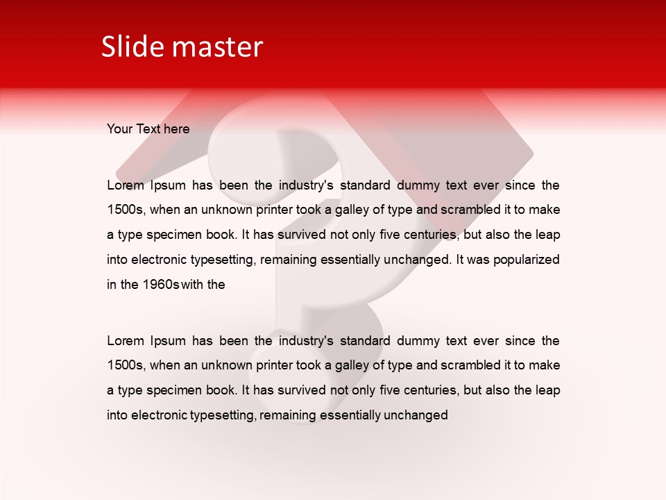 Caregiver  Close Up PowerPoint Template