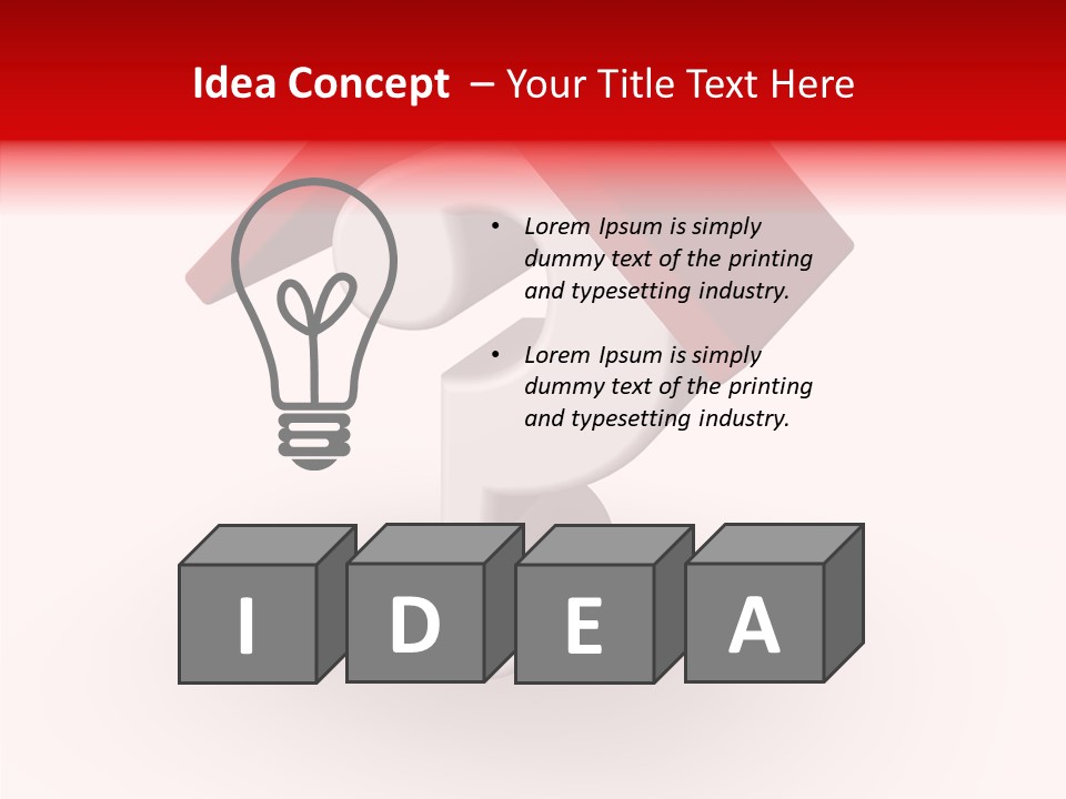 Caregiver  Close Up PowerPoint Template