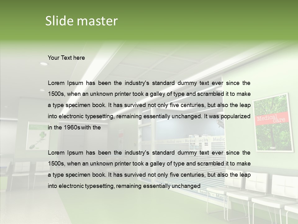 Elderly Hold Close Up PowerPoint Template