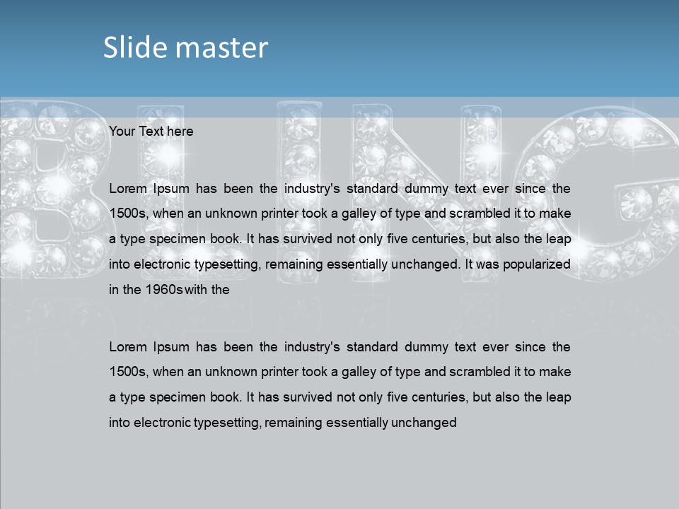 Senior  Hold Help PowerPoint Template